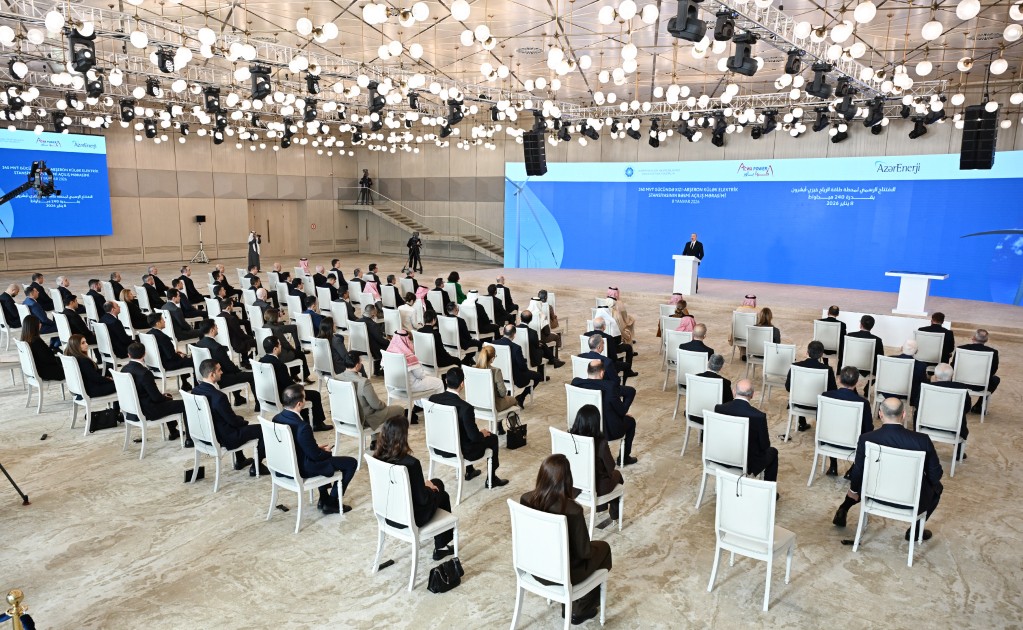 Prezident açılışda çıxış etdi - Tam mətn (FOTOLAR/YENİLƏNİB)