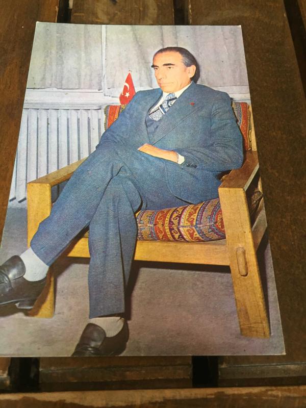ALPARSLAN TÜRKEŞ RENKLİ KARTPOSTAL 1970'LER - Efemera - kitantik | #10482312000002