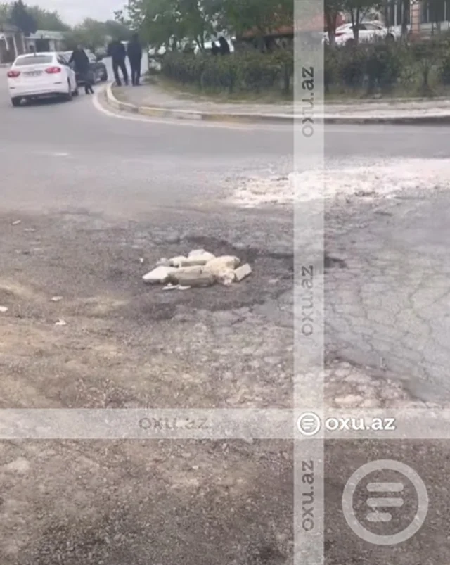 Şirvanda Salyan dairəsi sürücülərin KABUSUNA ÇEVRİLİB - FOTO