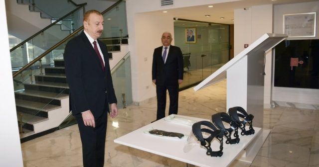 Prezident “Azərenerji”nin yenidən qurulan kompleksinin açılışında iştirak edib