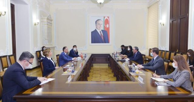 Kamran Əliyev Türkiyənin Baş Ombudsmanı ilə görüşüb