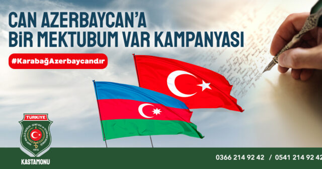 Türkiyədə “Can Azərbaycana bir məktubum var” layihəsinə start verildi