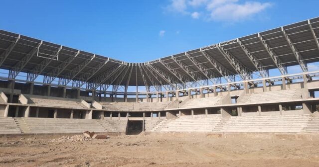 Sumqayıtda yeni stadionun tikintisi yekunlaşmaq üzrədir