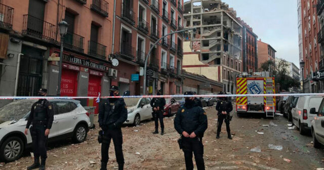 Madriddə güclü partlayış: ölənlər var – VİDEO