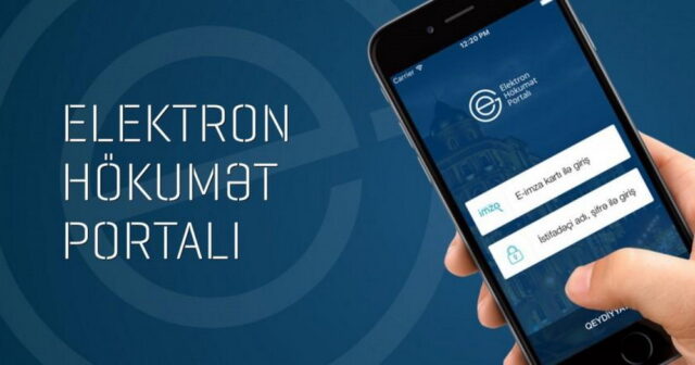 Elektron Hökumət Portalının mobil əlavəsi fəaliyyətə başlayıb