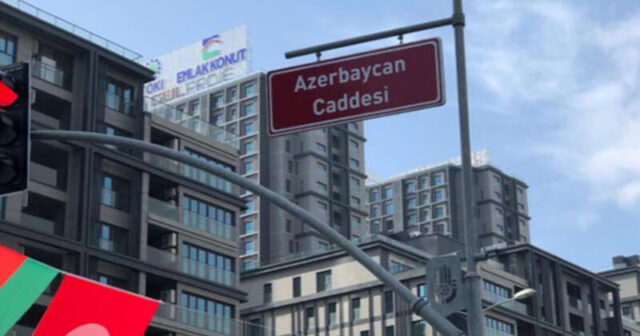 İstanbulda Azərbaycan küçəsi – FOTO