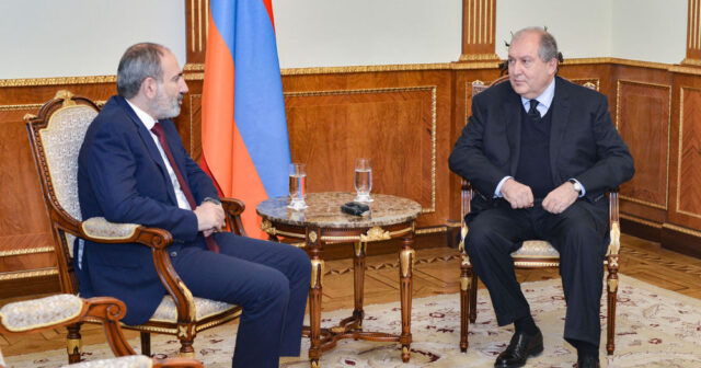 Ermənistan prezidenti Paşinyanın daha bir layihəsini imzalamaqdan imtina etdi