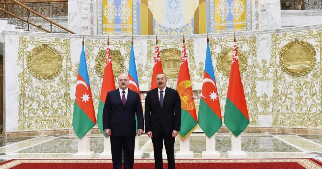 İlham Əliyev ilə Lukaşenkonun qeyri-rəsmi görüşü olub