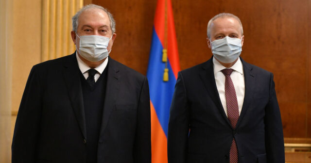 Rus səfir indi də Armen Sarkisyanla görüşdü
