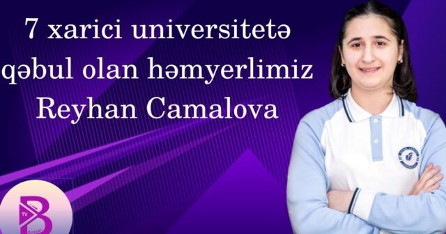 Reyhan Camalova “Green Awards” müsabiqəsinin qalibi oldu – VİDEO
