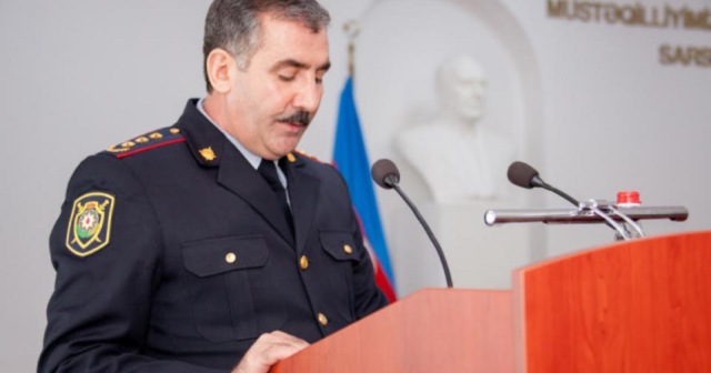 Bandotdel-in rəisinə general-mayor rütbəsi verildi