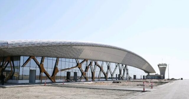İran təyyarəsi ilk dəfə Füzuli Beynəlxalq Hava Limanına eniş edib