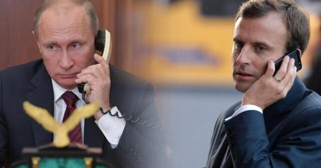Putin Makronla Qarabağdan danışdı