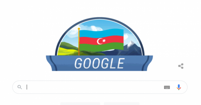 Bu gün “Google”ın əsas səhifəsi Azərbaycana həsr edilib