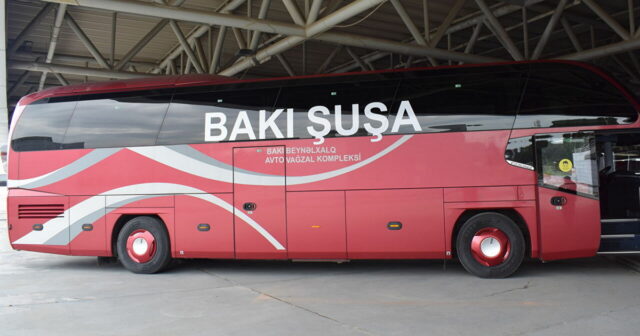 Bakıdan Şuşaya gedən avtobuslara satılan biletlərin sayı açıqlandı