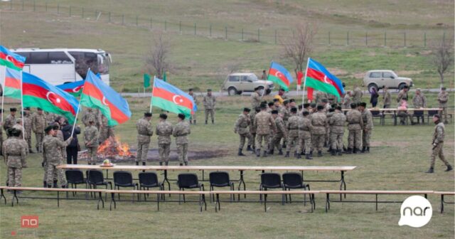 “Nar” Novruz bayramını azad edilmiş ərazilərdə əsgərlərlə qeyd etdi