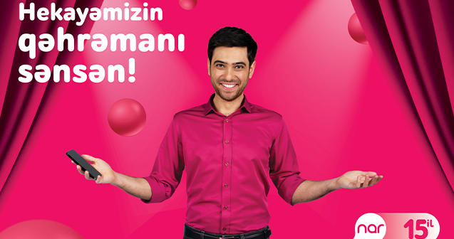“Nar” 15 illiyi münasibətilə hədiyyəli yarışlara davam edir!