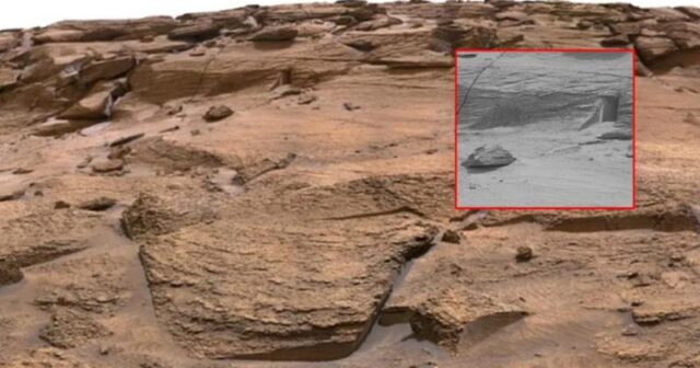 Marsda görülən sirli qapı: Başqa dünyaya açılır – İnanılmaz iddia
