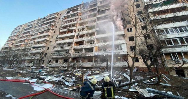 Ukrayna: Rusiya PUA-sının Kiyevə hücumu nəticəsində 1 nəfər öldü