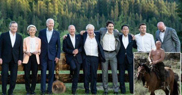 Putin G7 liderlərini lağa qoydu – Nə qədər soyunacaqlarını..