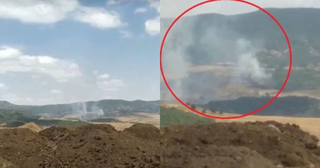Xocalının kəndini tərk edən ermənilər meşəyə od vurdular – Video