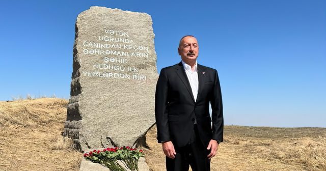 Prezident İlham Əliyev Füzuliyə gedib