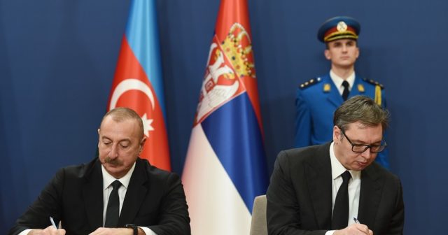 Azərbaycanla Serbiya arasında sənədlər imzalandı