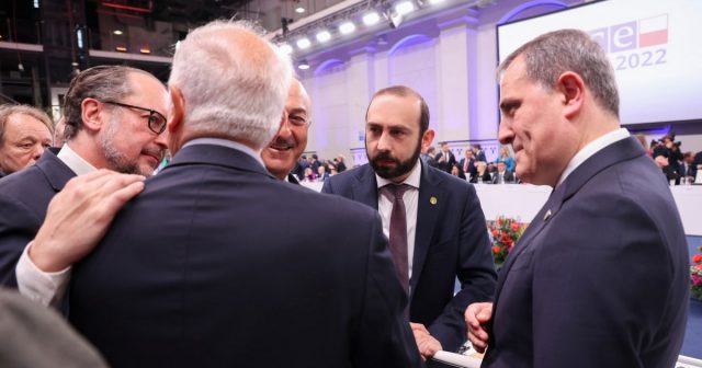 Bayramov Çavuşoğlu və Mirzoyanla bir arada – VİDEO