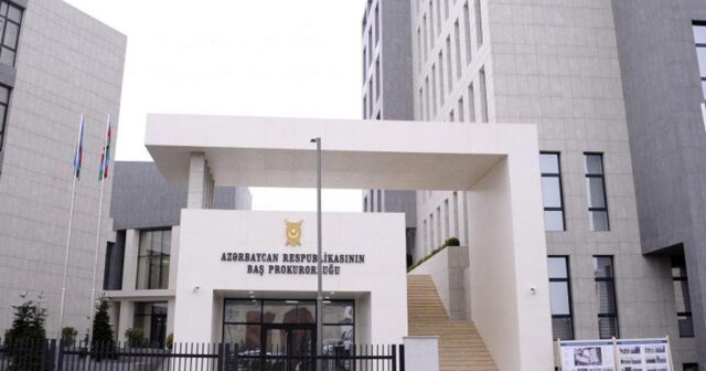 Baş Prokurorluq bu şəxslərə XƏBƏRDARLIQ ETDİ Baş Prokurorluq bu şəxslərə XƏBƏRDARLIQ ETDİ