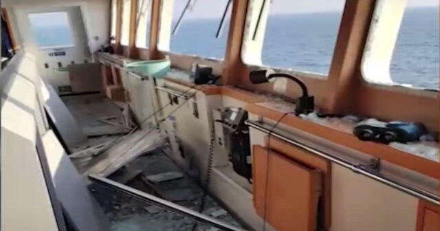Ukraynada türk gəmisi vurulub