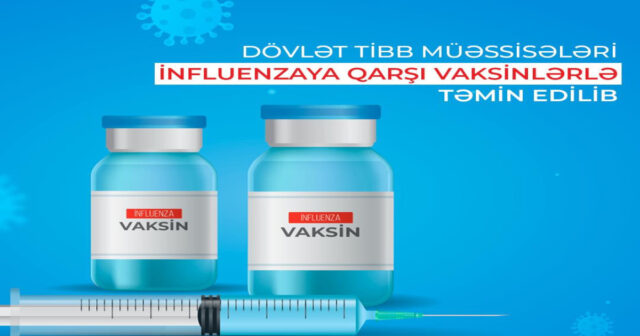 Dövlət tibb müəssisələri vaksinlə təmin EDİLDİ