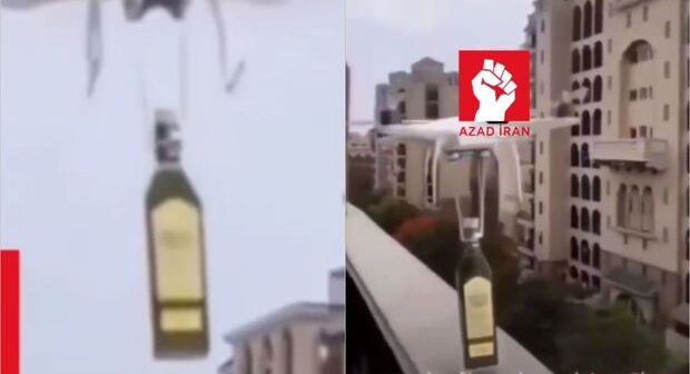İranda dronların köməyi ilə spirtli içki alveri – VİDEO