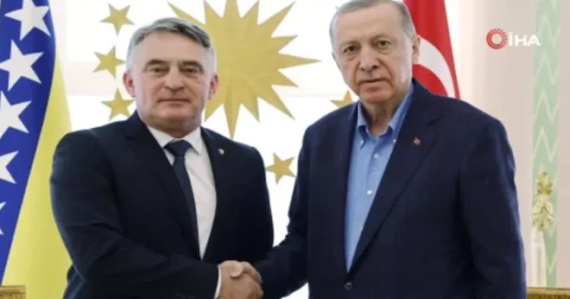 Prezident Ərdoğan Bosniya və Herseqovina Prezident Şurasının üzvünü qəbul edib