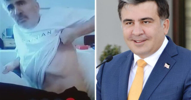 Saakaşvilinin xəstəxanadan görüntüləri yayıldı – Yeni video