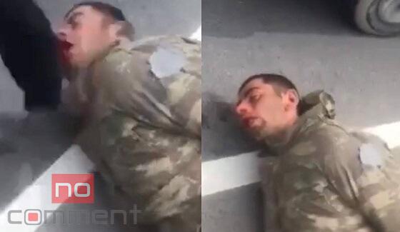 Əsgərimizə işgəncə, Bayrağımızın yandırılması…