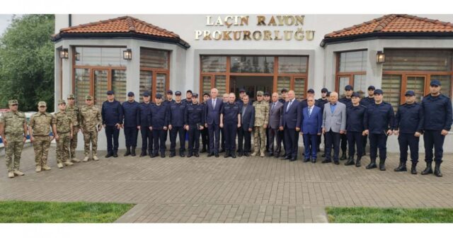 Laçında prokurorluq binası istifadəyə verildi – FOTO