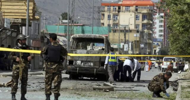 Əfqanıstanda öldürülən Taliban rəsmisinin dəfn mərasimində partlayış: 11 ölü