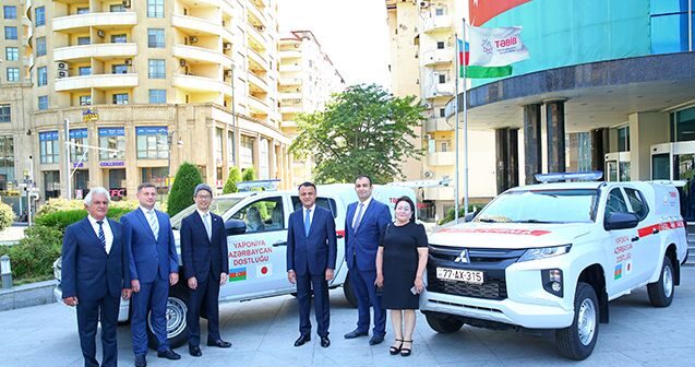Bu rayonlara yeni təcili yardım avtomobilləri verildi – FOTO