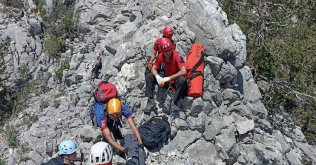 Dağ silsiləsində üç turist öldü
