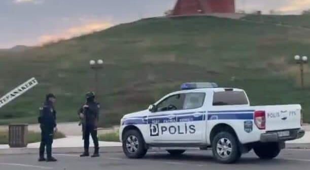 Azərbaycan polisi Xankəndidə