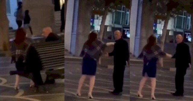 “Torqovı”da qadın kişini döydü – VİDEO