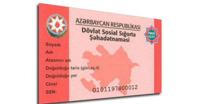 Yeni qanunlarla sosial sığorta şəhadətnaməsi ləğv olunur