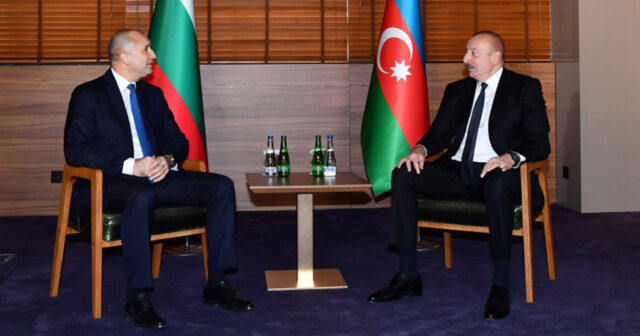 Azərbaycan Prezidenti İlham Əliyevin Bolqarıstan Prezidenti Rumen Radev ilə təkbətək görüşü olub – FOTO