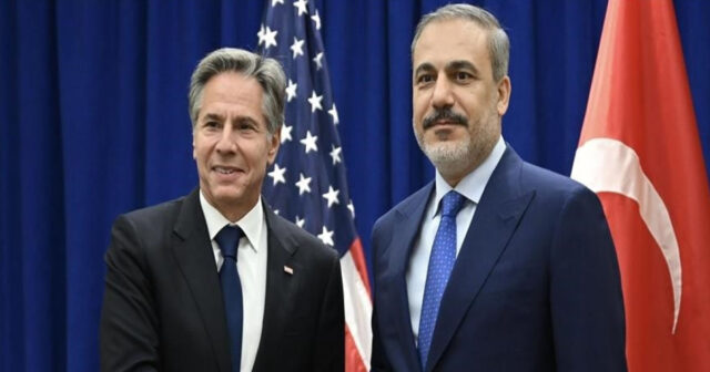 Hakan Fidan Blinkenlə Türkiyəyə F-16 qırıcılarının tədarükünü MÜZAKİRƏ ETDİ