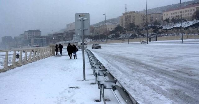 Hava şəraiti kəskin dəyişir – QAR YAĞACAQ