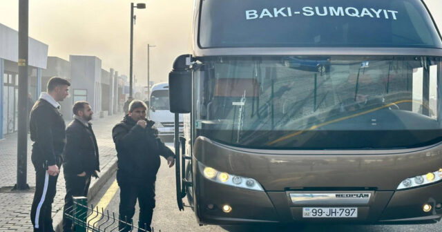 Bu gündən Sumqayıt-Bakı marşrut xətti üzrə ekspres avtobuslar sərnişinlərin xidmətindədir – FOTO