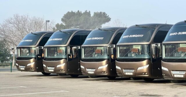 Bakı-Sumqayıt ekspress avtobusları: sərnişinlər narazı, qurumlar isə razıdır