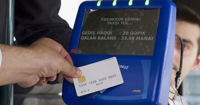 Anar Rzayev: “Yaxın vaxtlarda Bakıda avtobuslarda bank kartları ilə ödəniş mümkün olacaq”