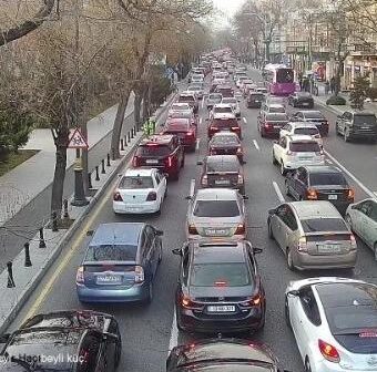Bakıda bu yollarda sıxlıq var – SİYAHI