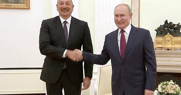 Moskvada İlham Əliyevin Vladimir Putinlə görüşü başlayıb – VİDEO
